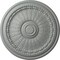 Ekena Millwork Brunswick Ceiling Medallion (Fits Canopies up to 4 1/2"), 27"OD x 2 1/2"P, Primed White CM27BR - alternate 1